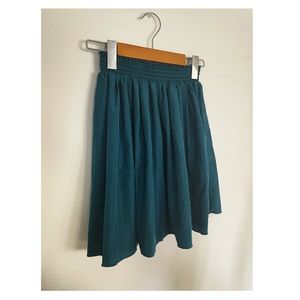 American Apparel - skater shirt - single layer : XS/S - Teal